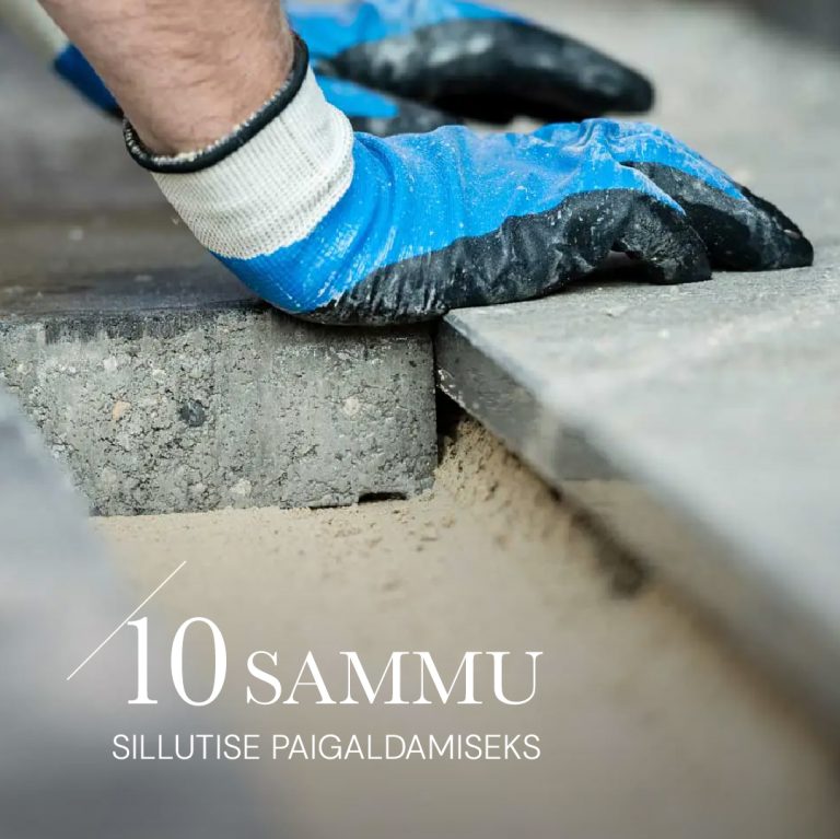 10 SAMMU KVALITEETSE SILLUTUSE SAAVUTAMISEKS