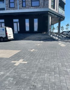 Dekor 300 modern black +Dekor 300 modern grey+ Kerbstone high quadro black