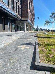 Dekor 300 modern black +Dekor 300 modern grey+ Kerbstone high quadro black